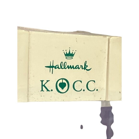 Hallmark Keepsake Ornament “Fishing for Santa” Collector's Club Exclusive 1995 - Picture 11 of 11